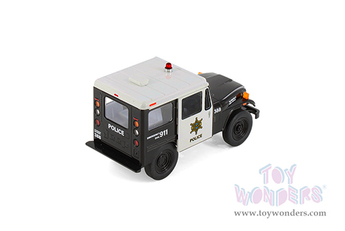 5433DP Kinsmart 1971 Jeep DJ-5B Police Edition Diecast Model Car