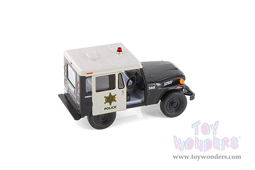 5433DP Kinsmart 1971 Jeep DJ-5B Police Edition Diecast Model Car