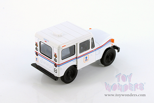 5435D Kinsmart 1971 Jeep DJ-5B USPS White Edition Diecast Model Car