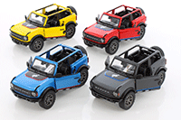 Show product details for Showcasts Collectibles - Hummer H3 3-Pack (1/43 scale diecast model car, Asstd.) 67401W/24 MAP: $11.99