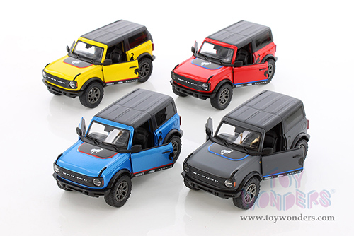 5438DFB Kinsmart 2022 Ford Bronco Livery Edition Diecast Model Car
