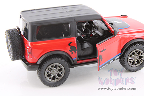 5438DFB Kinsmart 2022 Ford Bronco Livery Edition Diecast Model Car