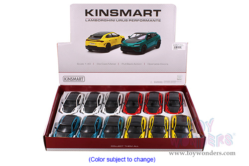 5447D Kinsmart Lamborghini Urus Performante Diecast Model Car Display Box Package