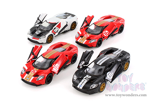 Kinsmart - Ford GT Heritage Edition Hardtop (2017, 1/38 scale diecast model car, Asstd.) 5448D