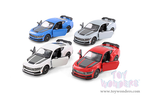 5455D Kinsmart 2024 Ford Mustang Dark Horse Diecast Model Car