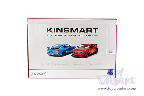 5455D Kinsmart 2024 Ford Mustang Dark Horse Diecast Model Car