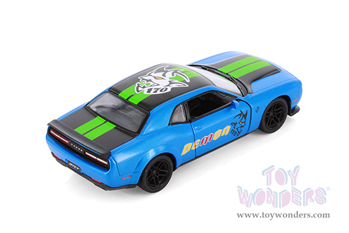 5461D Kinsmart 2023 Dodge Challenger SRT Demon 170 Livery Edition Diecast Model Car