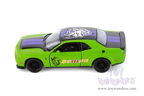 5461D Kinsmart 2023 Dodge Challenger SRT Demon 170 Livery Edition Diecast Model Car