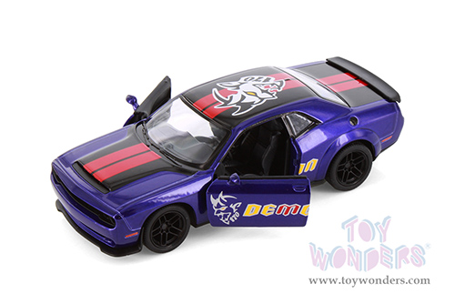 5461D Kinsmart 2023 Dodge Challenger SRT Demon 170 Livery Edition Diecast Model Car