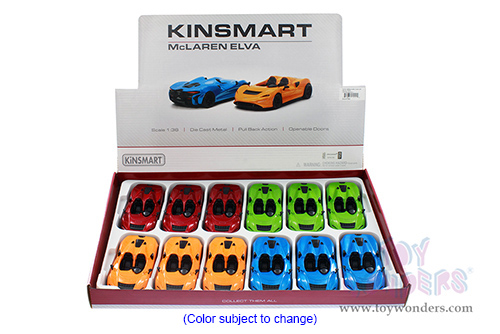 5462D Kinsmart McLarenElva Diecast Model Car