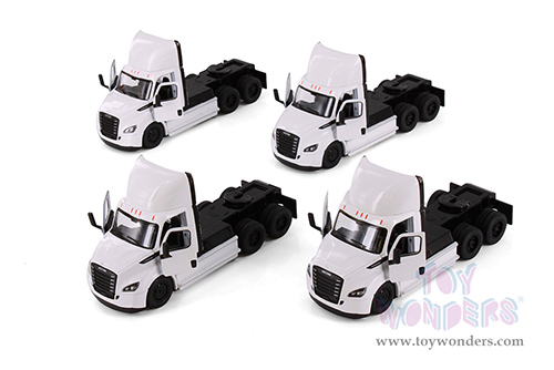 Kinsmart - Freightliner eCascadia (1/62 scale diecast model car, White) 5466DW