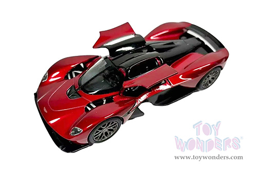 Kinsmart - Aston Martin Valkyrie Hardtop (1/36 scale die cast model car, Asstd.) 5470D