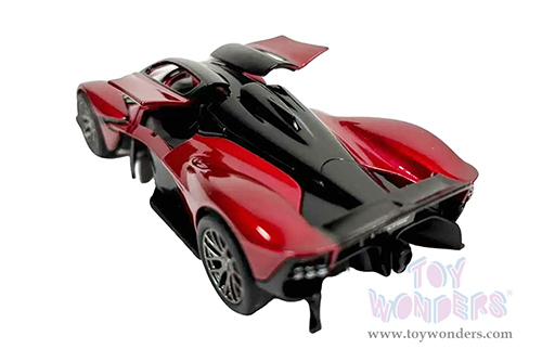 Kinsmart - Aston Martin Valkyrie Hardtop (1/36 scale die cast model car, Asstd.) 5470D