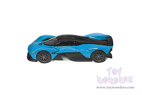 Kinsmart - Aston Martin Valkyrie Hardtop (1/36 scale die cast model car, Asstd.) 5470D