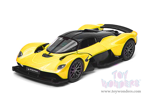 Kinsmart - Aston Martin Valkyrie Hardtop (1/36 scale die cast model car, Asstd.) 5470D