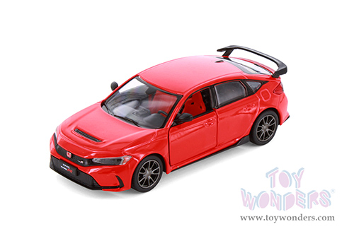 Kinsmart - Honda Civic Type R (2024, 1/36 scale diecast model car, Asstd.) 5472D