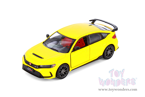 Kinsmart - Honda Civic Type R (2024, 1/36 scale diecast model car, Asstd.) 5472D