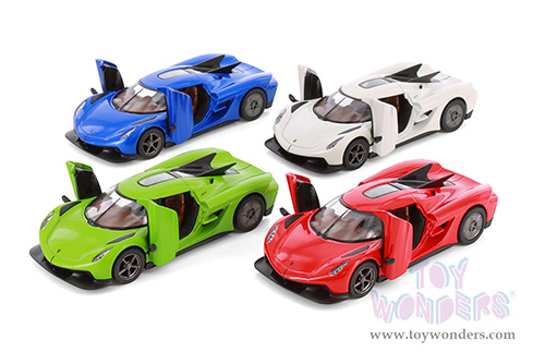 Kinsmart - Koenigsegg Jesko Absolut (1/36 scale diecast model car, Asstd.) 5473D