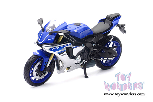 New Ray - Yamaha YZF-R1 Bike Motorcycle (2016, 1/12 scale diecast model bike, Blue) 57803A
