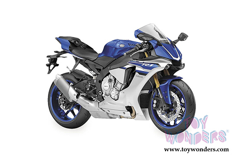 New Ray - Yamaha YZF-R1 Bike Motorcycle (2016, 1/12 scale diecast model bike, Blue) 57803A