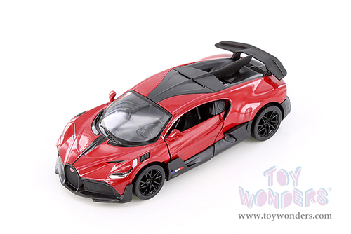 Kinsmart - Bugatti Collection Assortment (5" die cast model car, Asstd.) 5480D