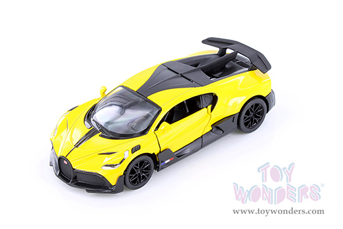 Kinsmart - Bugatti Collection Assortment (5" die cast model car, Asstd.) 5480D