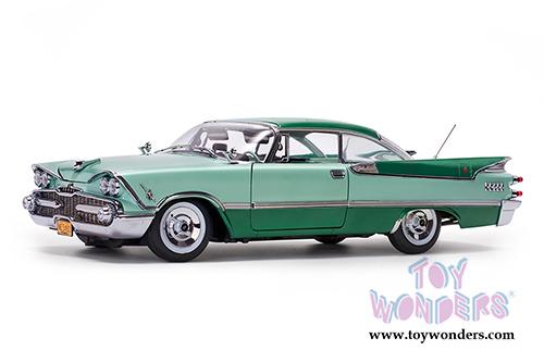 Sun Star Platinum - Dodge Custom Royal Lancer Hardtop (1959, 1/18 scale diecast model car, Jade Poly/Aquamarine) 5483