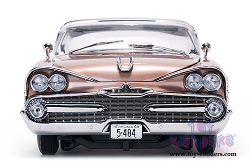 Sun Star Platinum - Dodge Custom Royal Lancer Hardtop (1959, 1/18 scale diecast model car, Jet Black/Mocha) 5484