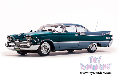 Sun Star Platinum - Dodge Custom Royal Lancer Hardtop (1959, 1/18 scale diecast model car, Star Sapphire/Frosted Turquoise) 5491