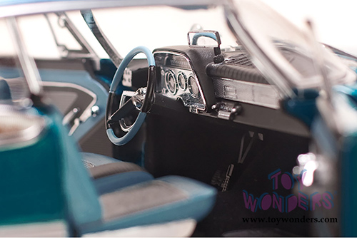 Sun Star Platinum - Dodge Custom Royal Lancer Hardtop (1959, 1/18 scale diecast model car, Star Sapphire/Frosted Turquoise) 5491