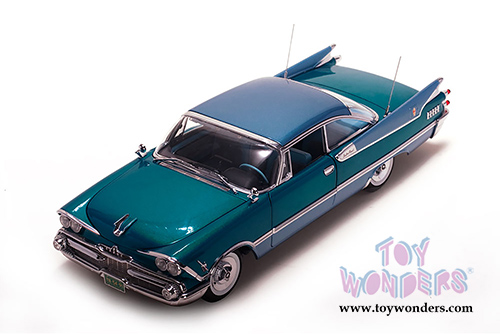 Sun Star Platinum - Dodge Custom Royal Lancer Hardtop (1959, 1/18 scale diecast model car, Star Sapphire/Frosted Turquoise) 5491