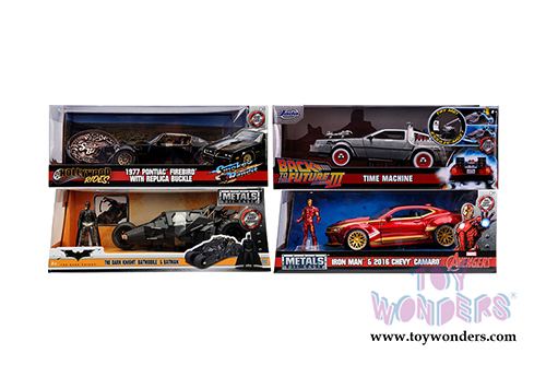 Jada Toys - Hollywood Rides Assortment W54 (1/24, diecast model car, Asstd.) 55401W54