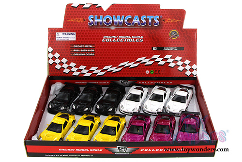 Showcasts Collectibles - Chevy Corvette C6-R Hard Top (5" diecast model car,  Asstd.) 555003Z