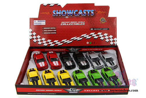 Showcasts Collectibles - Chevy Camaro Hard Top (2010, 5" diecast model car,  Asstd.) 555005Z
