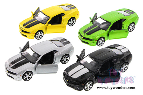 Showcasts Collectibles - Chevy Camaro Hard Top (2010, 5" diecast model car,  Asstd.) 555005Z