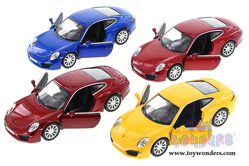 Showcasts Collectibles - Porsche 911 Carrera S Hard Top (5" diecast model car, Asstd.) 555010Z