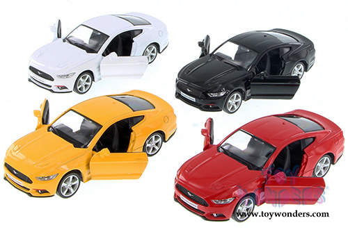 Showcasts Collectibles - Ford Mustang Hard Top (2015, 5" diecast model car, Asstd.) 555029