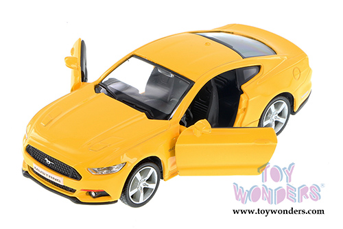 Showcasts Collectibles - Ford Mustang Hard Top (2015, 5" diecast model car, Asstd.) 555029