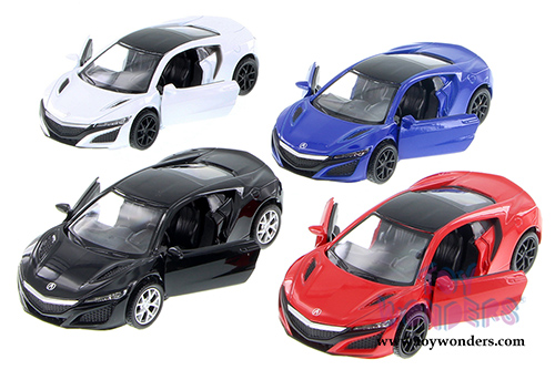 Showcasts Collectibles - Acura NSX Hard Top (2017, 5" diecast model car, Asstd.) 555031AC