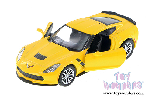 Showcasts Collectibles - Chevrolet&reg; Corvette&reg; C7 Hardtop  (5" diecast model car, Asstd.) 555039
