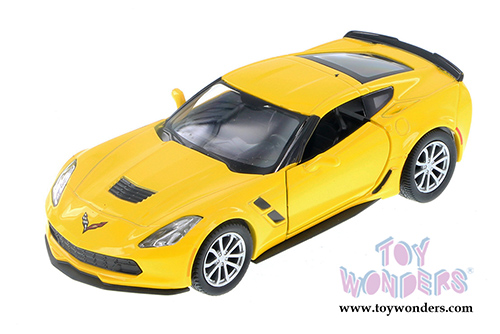 Showcasts Collectibles - Chevrolet&reg; Corvette&reg; C7 Hardtop  (5" diecast model car, Asstd.) 555039
