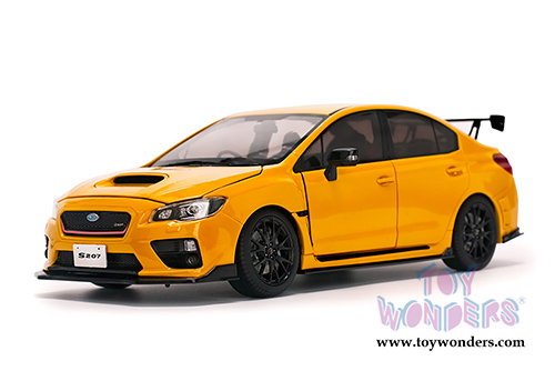 Sun Star - Subaru WRX STi S207 NBR Challenge Package Hard Top (2015, 1/18 scale diecast model car, Yellow) 5551