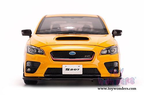 Sun Star - Subaru WRX STi S207 NBR Challenge Package Hard Top (2015, 1/18 scale diecast model car, Yellow) 5551