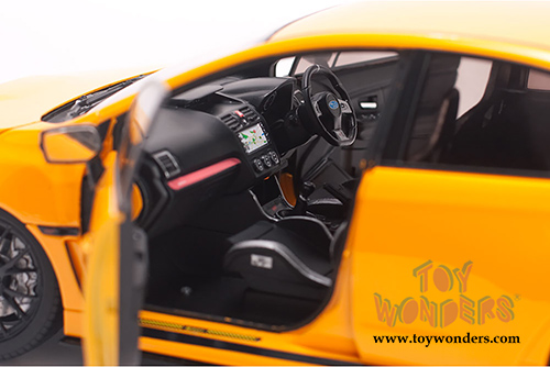 Sun Star - Subaru WRX STi S207 NBR Challenge Package Hard Top (2015, 1/18 scale diecast model car, Yellow) 5551