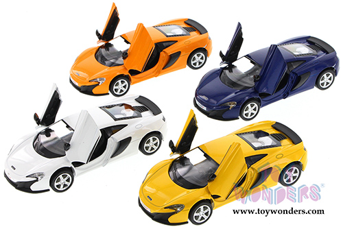 Showcasts Collectibles - Mclaren 650 Hard Top (1/36 scale diecast model car, Asstd.) 555992