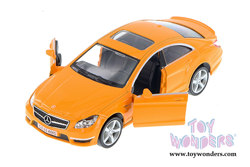 Showcasts Collectibles - Mercedes-Benz CLS 63 AMG with sunroof Hard Top (5" diecast model car, Asstd.) 555995