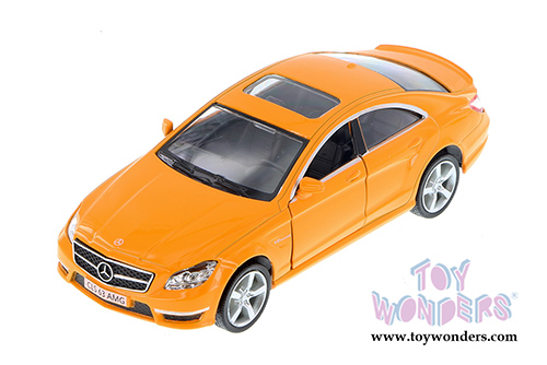 Showcasts Collectibles - Mercedes-Benz CLS 63 AMG with sunroof Hard Top (5" diecast model car, Asstd.) 555995