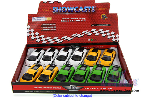 Showcasts Collectibles - Lamborghini Gallardo LP570-4 Superleggera Hardtop (5" diecast model car, Asstd.) 555998M