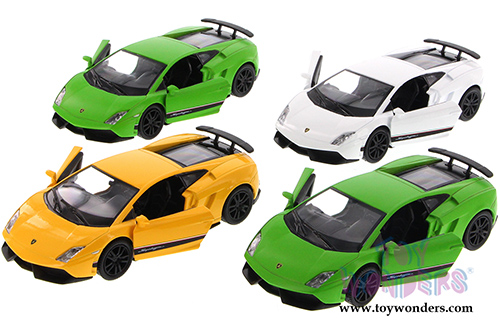 Showcasts Collectibles - Lamborghini Gallardo LP570-4 Superleggera Hardtop (5" diecast model car, Asstd.) 555998M