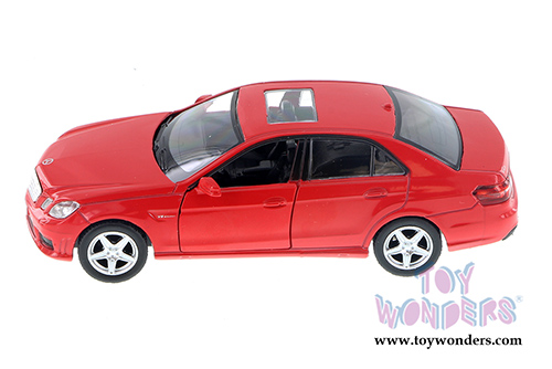 Showcasts Collectibles - Mercedes-Benz E63 AMG Hard Top w/ Sunroof (5" diecast model car,  Asstd.) 555999